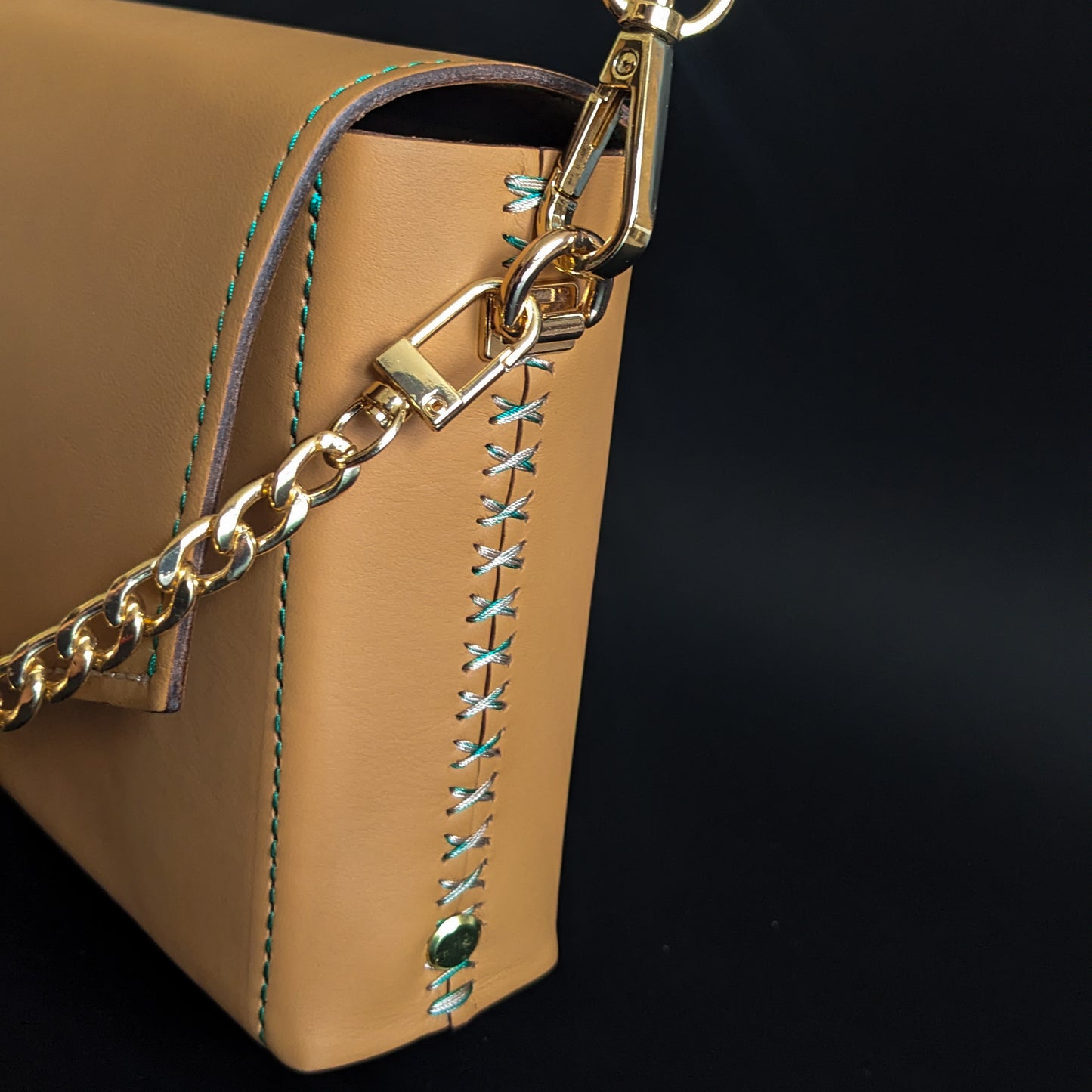 Lederhandtasche - Fine