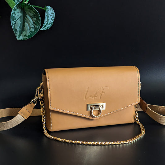 Lederhandtasche - Fine
