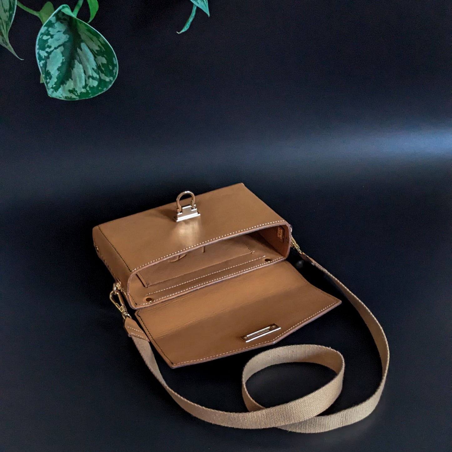 Lederhandtasche - Fine